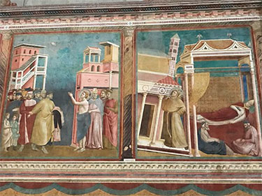 Basilica of Assisi Fresco