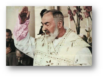 Padre Pio at Mass