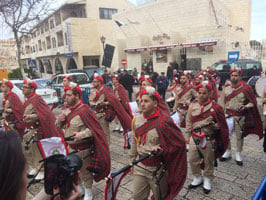 Christmas Parade in the Holy Land