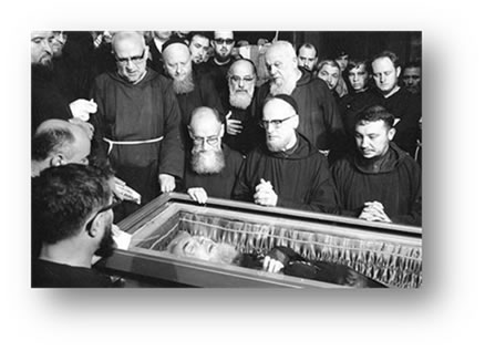 Padre Pio funeral